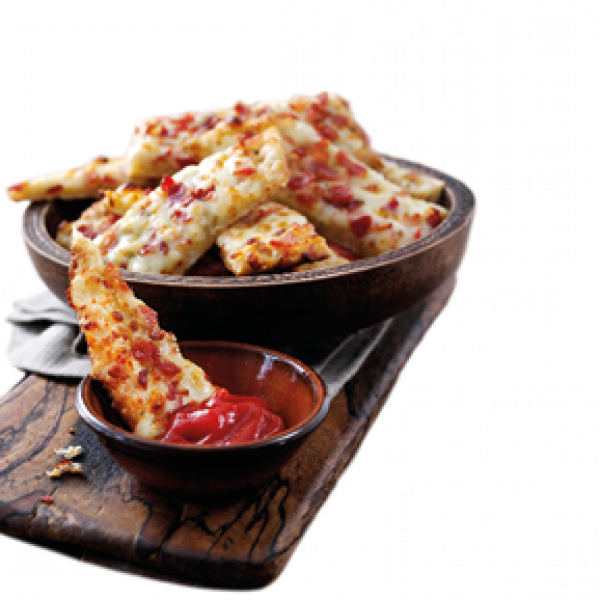 10" Garlic Bread - Bacon & Cheese Image