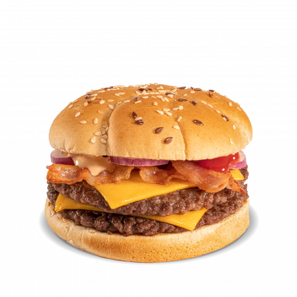 Supermac's 5oz Bacon & Cheese Burger Image